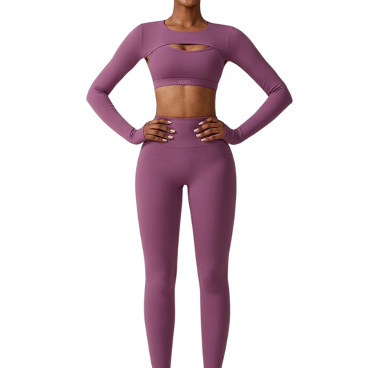 Ava Three-Piece Set in Acai