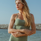 Summer Tank Top & Shorts Set in Mint
